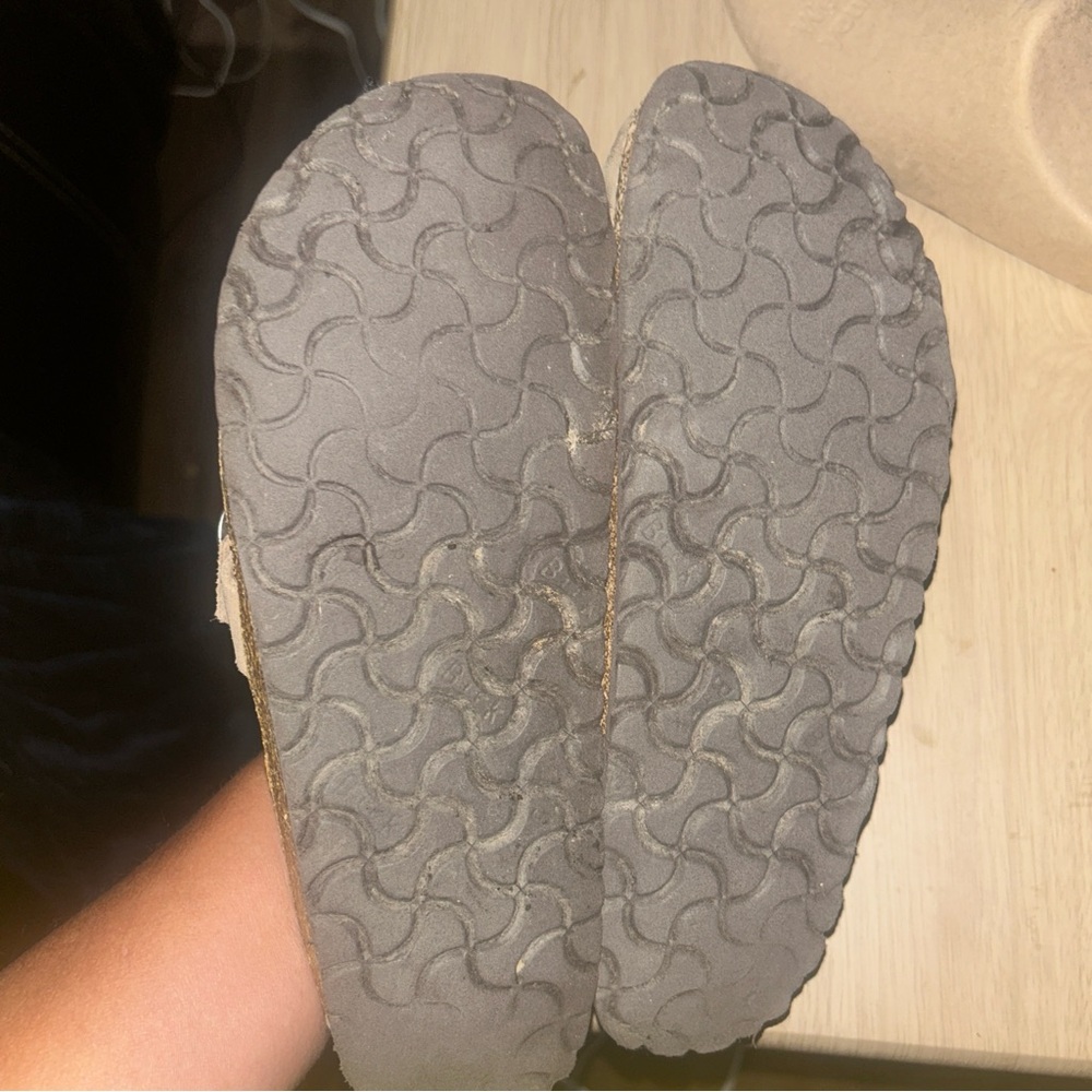 Birkenstock Beige Suede Moccasins - Picture 4 of 4